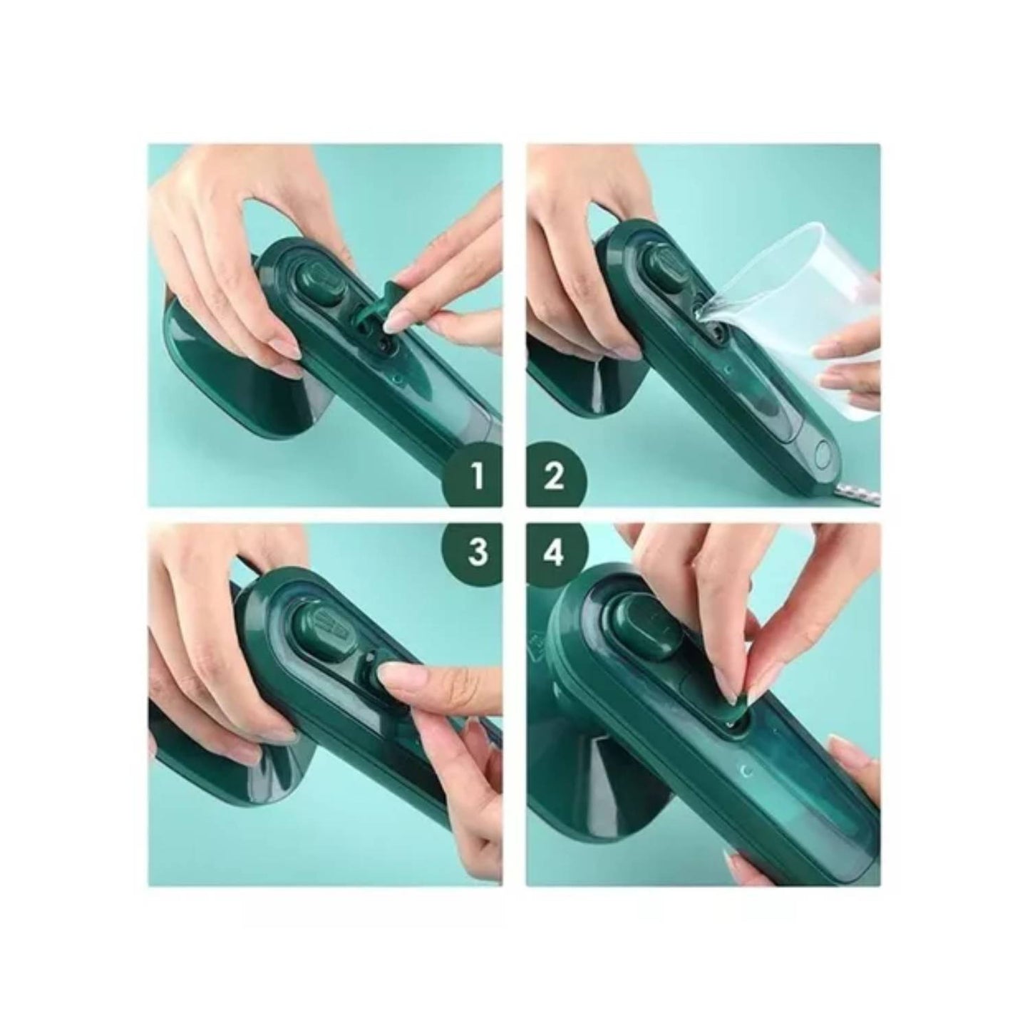 Mini Plancha a Vapor