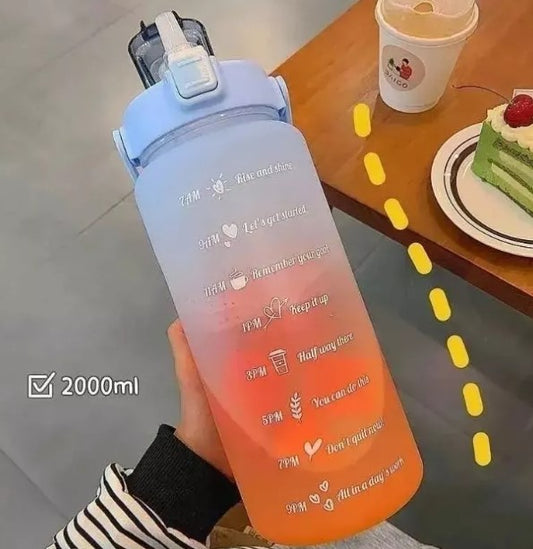 Botella Agua Motivacional 2 Lit
