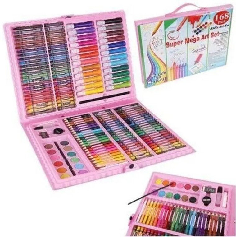 Set Maleta Arte 168 Piezas Lápices