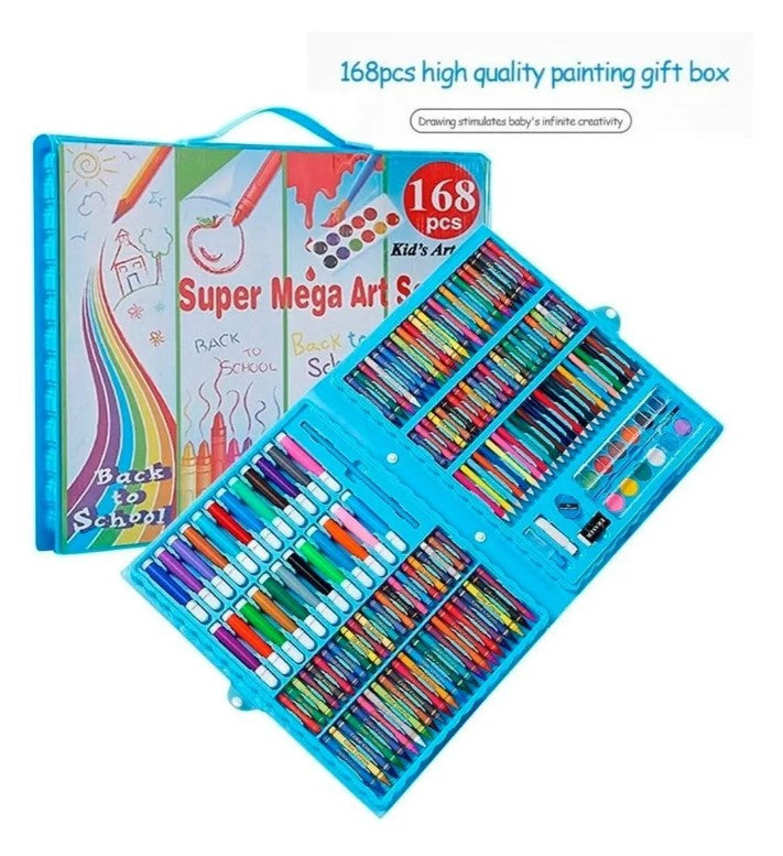 Set Maleta Arte 168 Piezas Lápices