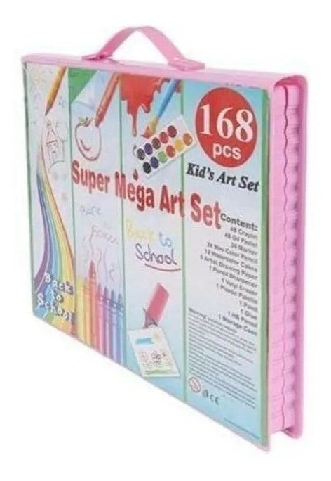 Set Maleta Arte 168 Piezas Lápices