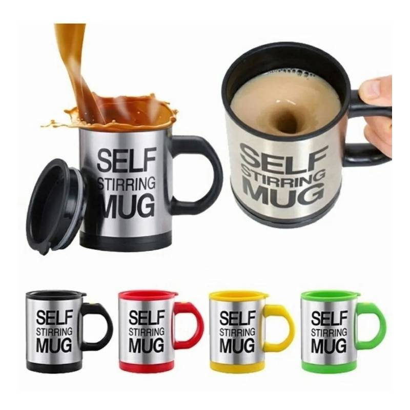 Taza Para Cafe Revolvedor Automático