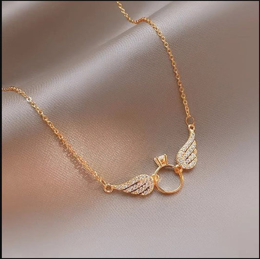 Collar Colgante Alas de Angel